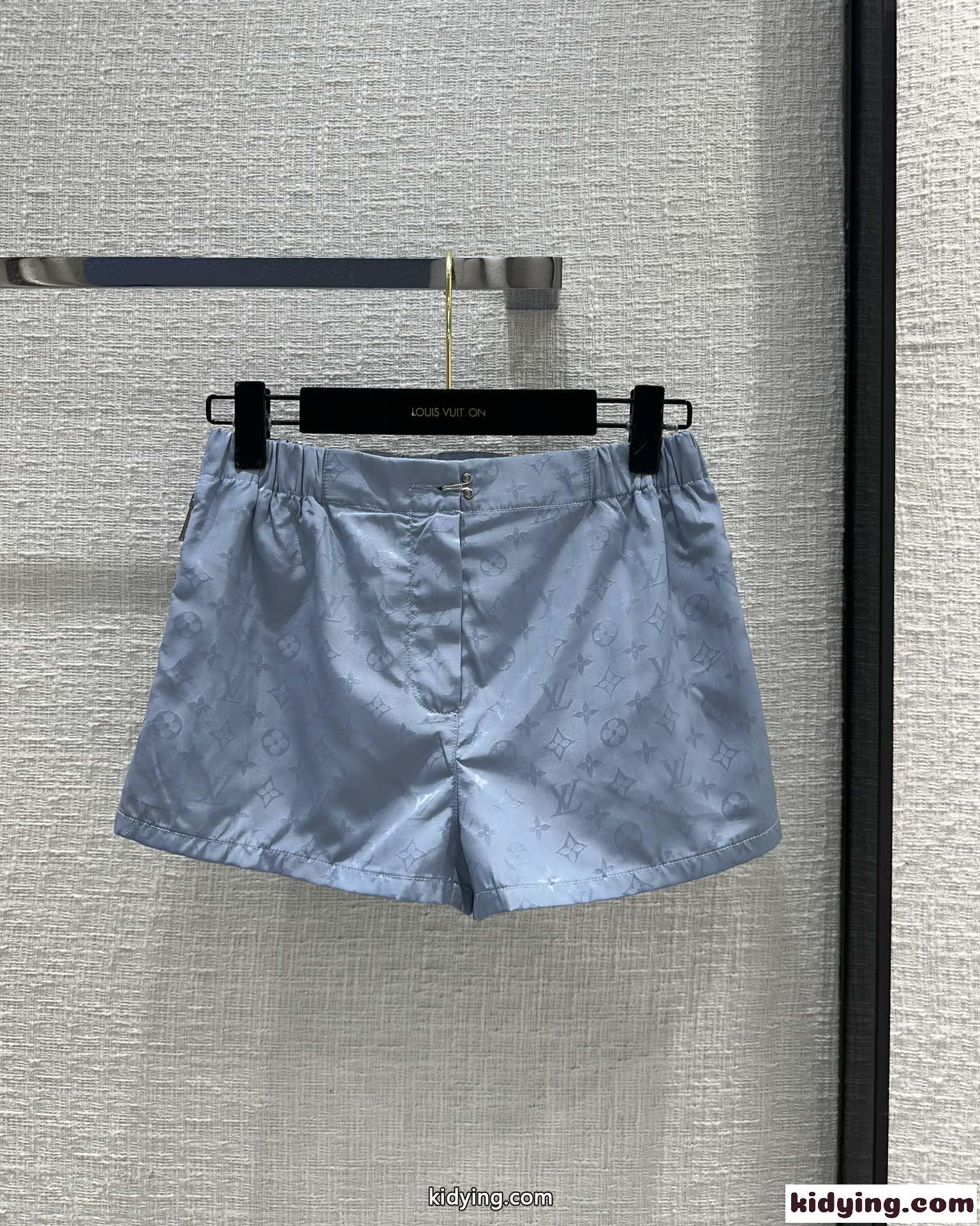 モノグラムプリントジョギングショーツ ルイ・ヴィトン パンツ コピー-0