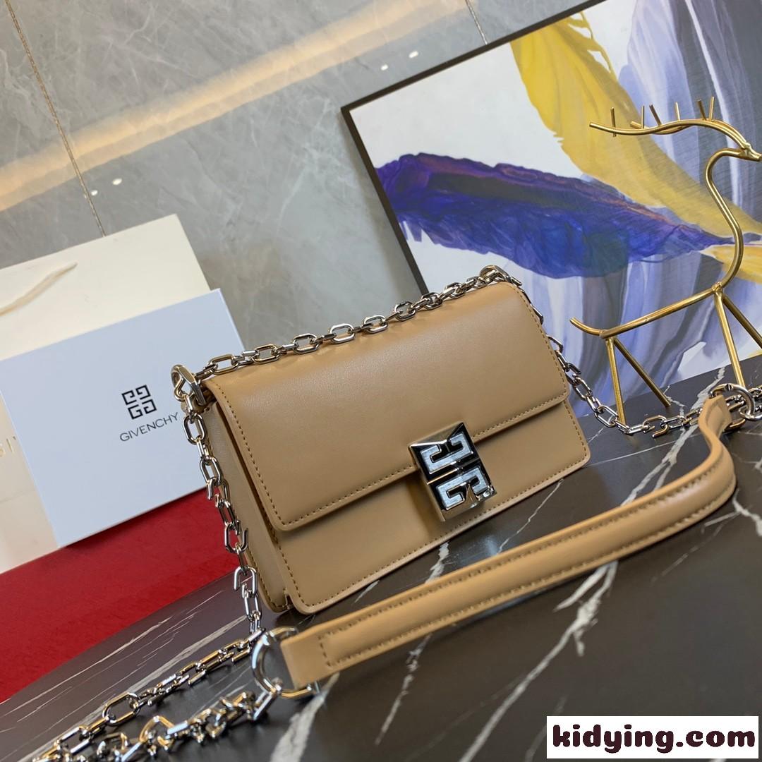 人気 定番 ジバンシィ バッグ コピー チェーン 斜め掛け レディース ショルダーバッグ カバン カーキ-2