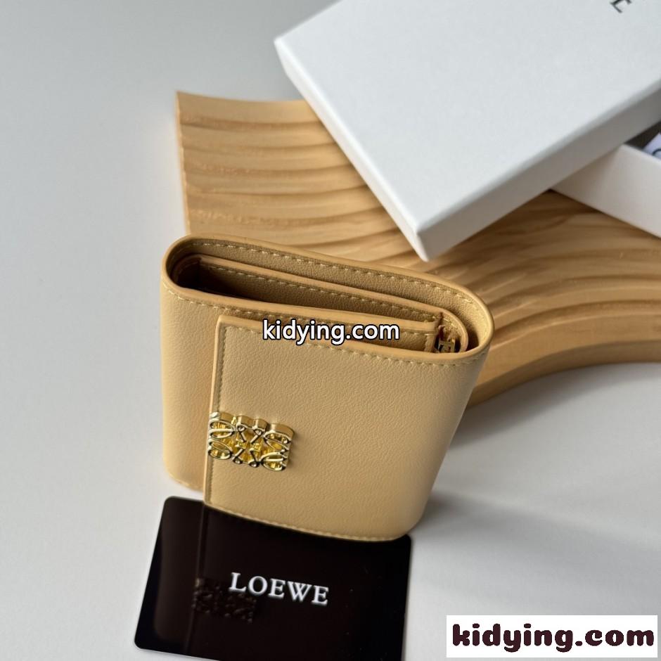 LOEWE ロエベ 3つ折り財布 小銭入れ付き スーパーコピー コンパクト ウォレット-2