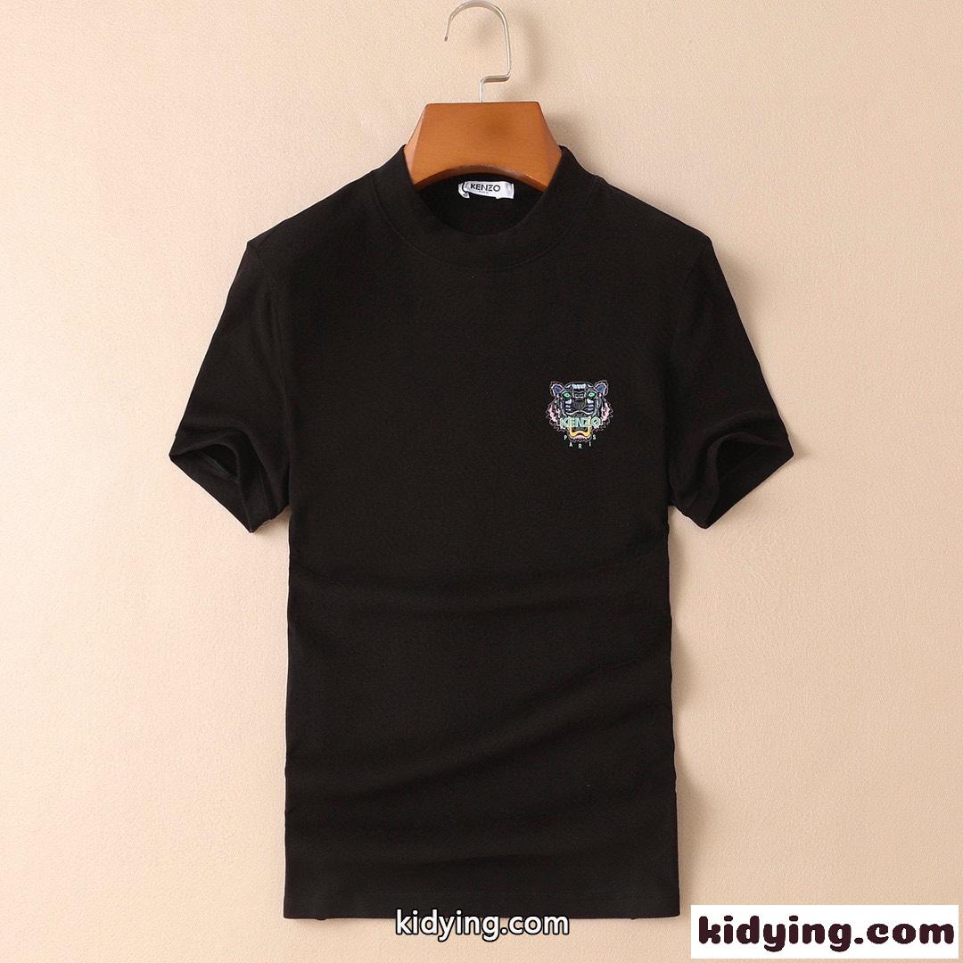 4色 タイガープリント ベーシック 合わせやすい ケンゾー tシャツ メンズ コピー 半袖 カジュアル 快適 おしゃれ-2