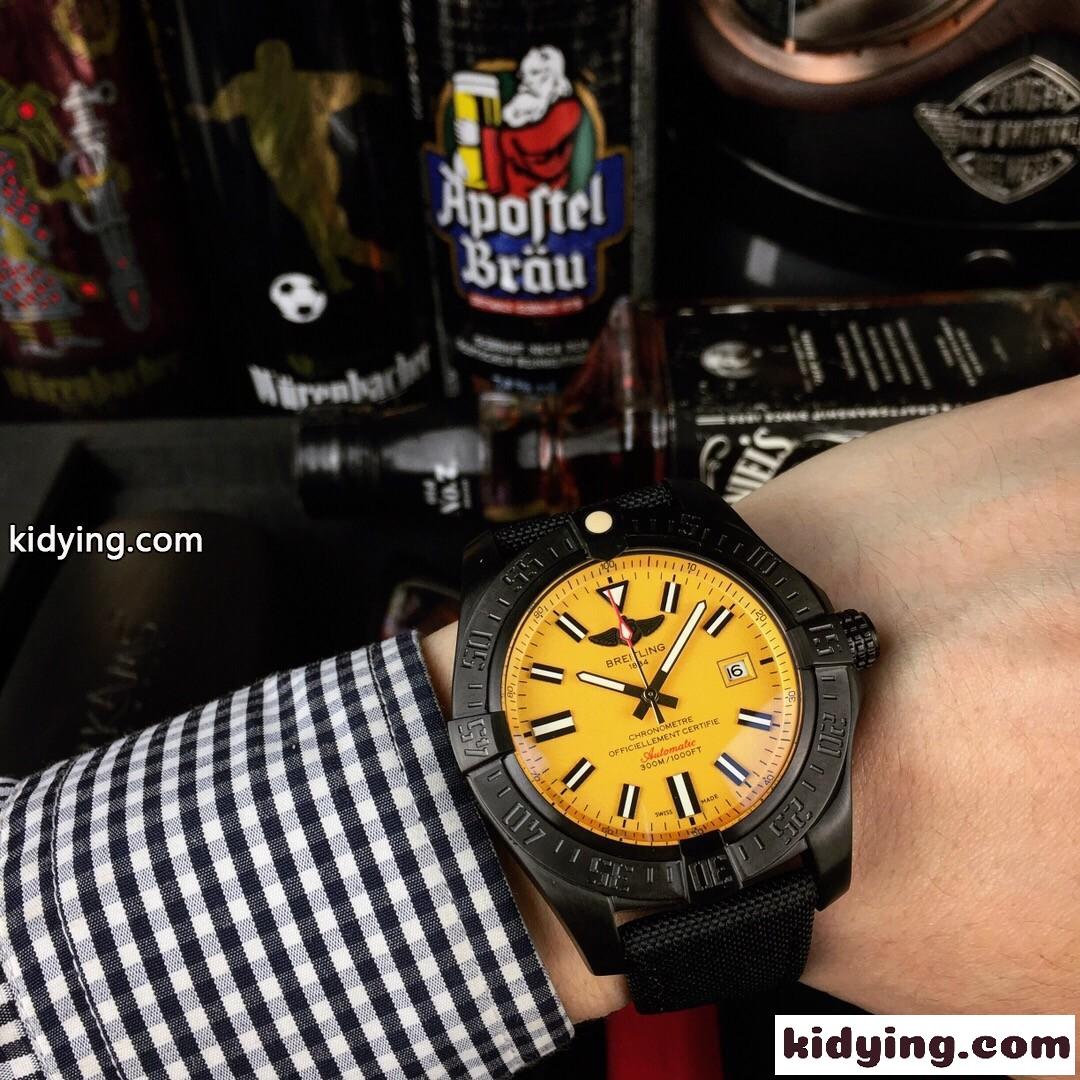 ブライトリング 人気 コピー Breitling アベンジャーズシリーズ 全自動機械43*13mm アーチ強化ガラス-1