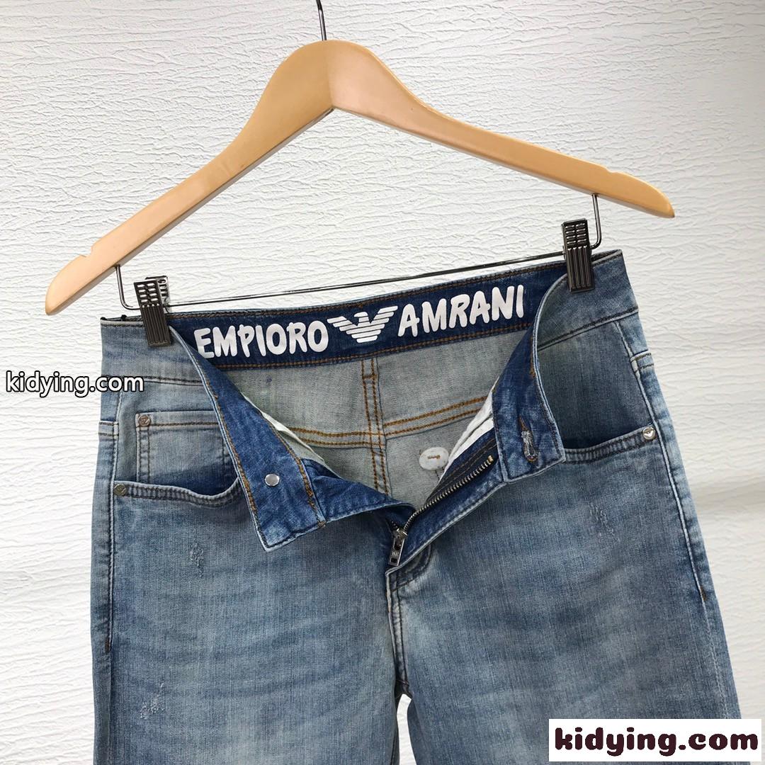 定番 おしゃれ 合わせやすい アルマーニ ジーンズ コピー メンズ デニムパンツ-2