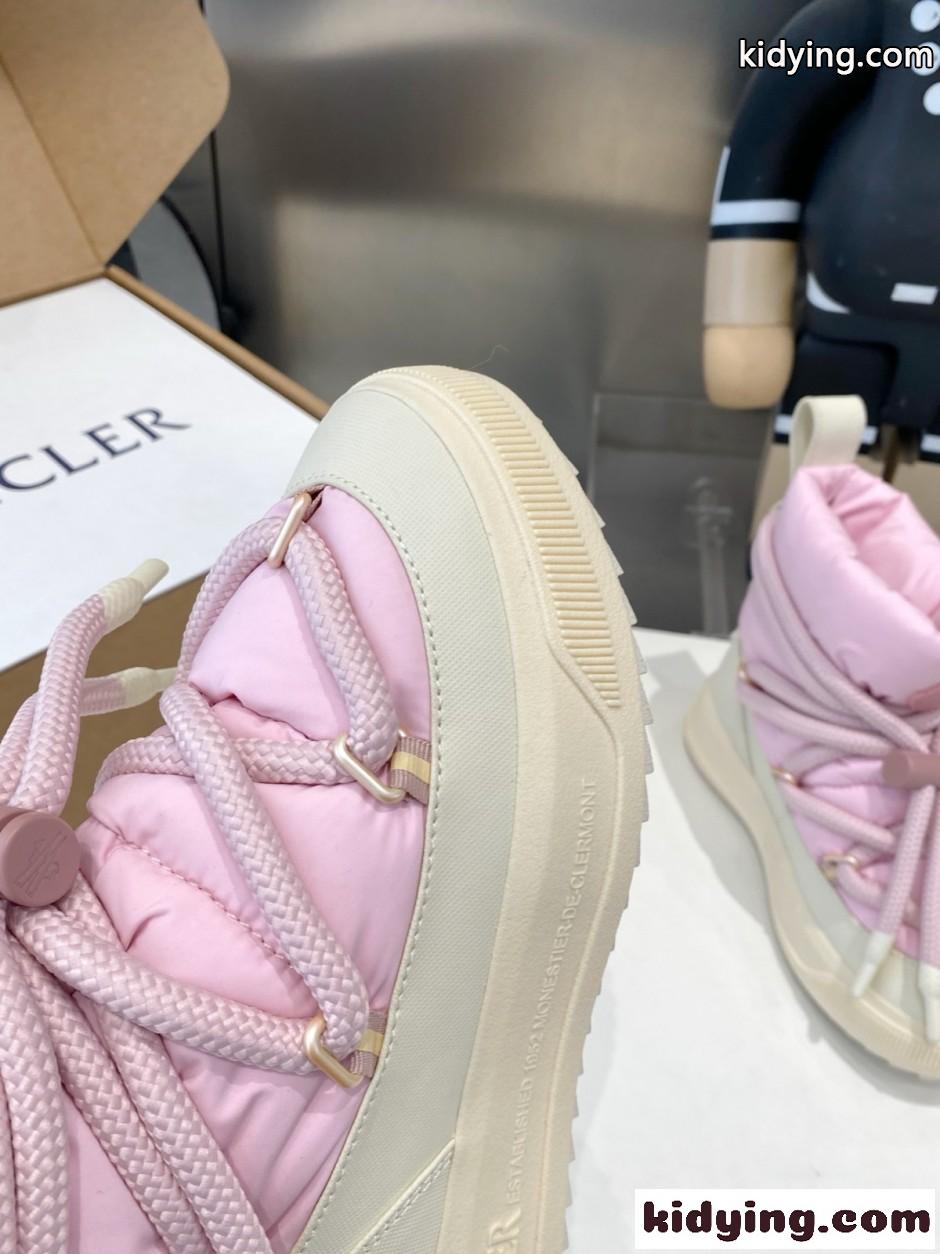 人気 おしゃれ Moncler Altive Mid スノーブーツ モンクレール ブーツ スーパーコピー ピンク-1