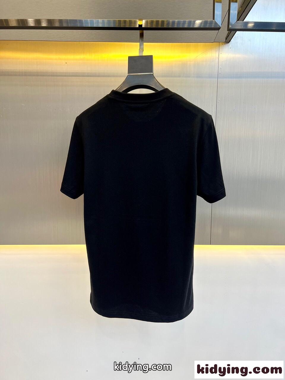 ヴェルサーチェ Tシャツ コピー 上品 メドゥーサ ロゴ 半袖Tシャツ トップス-4