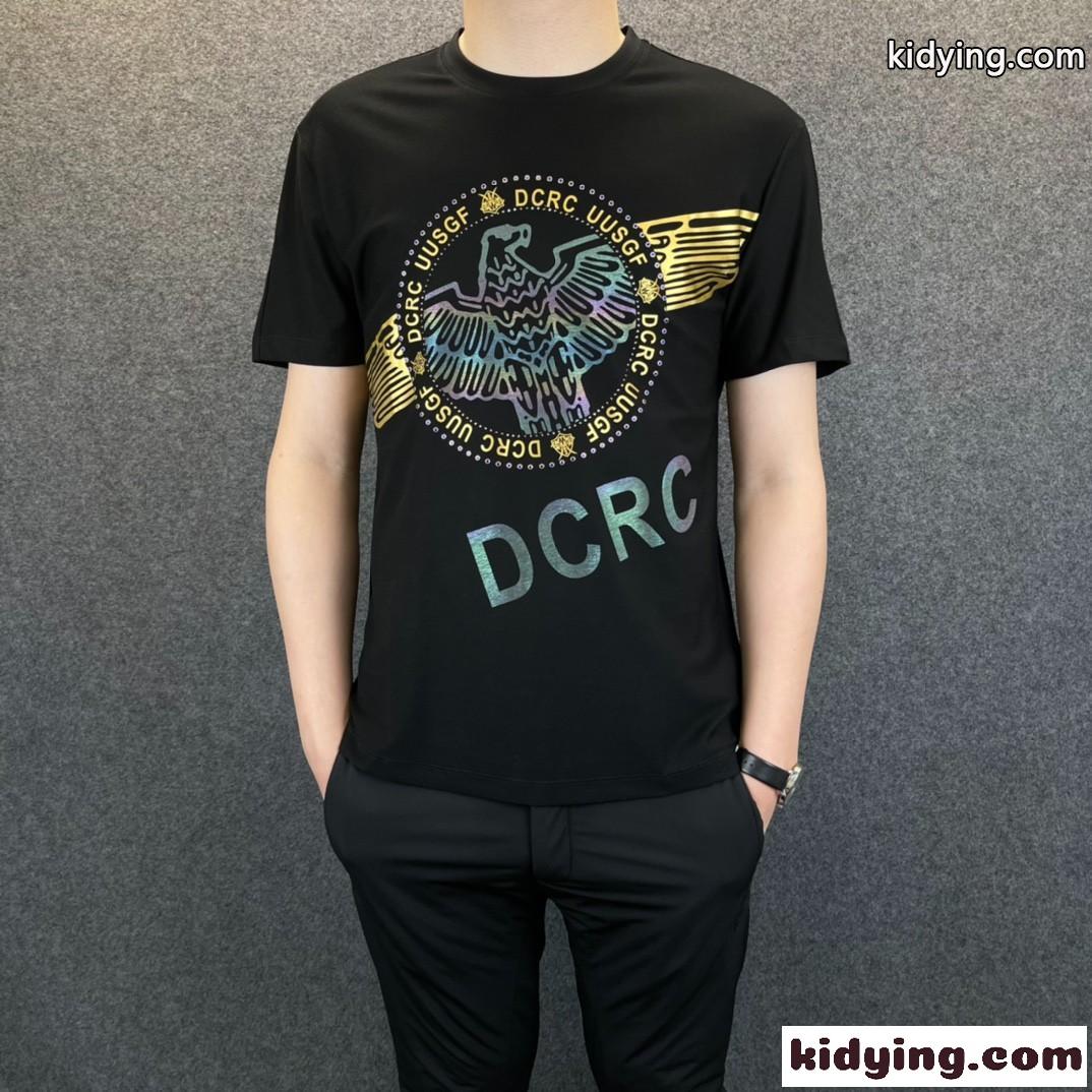 カジュアル 個性 柔らかい クールネック 半袖 ボーイロンドン Tシャツ メンズ コピー 春夏 おしゃれ ホワイト ブラック-2