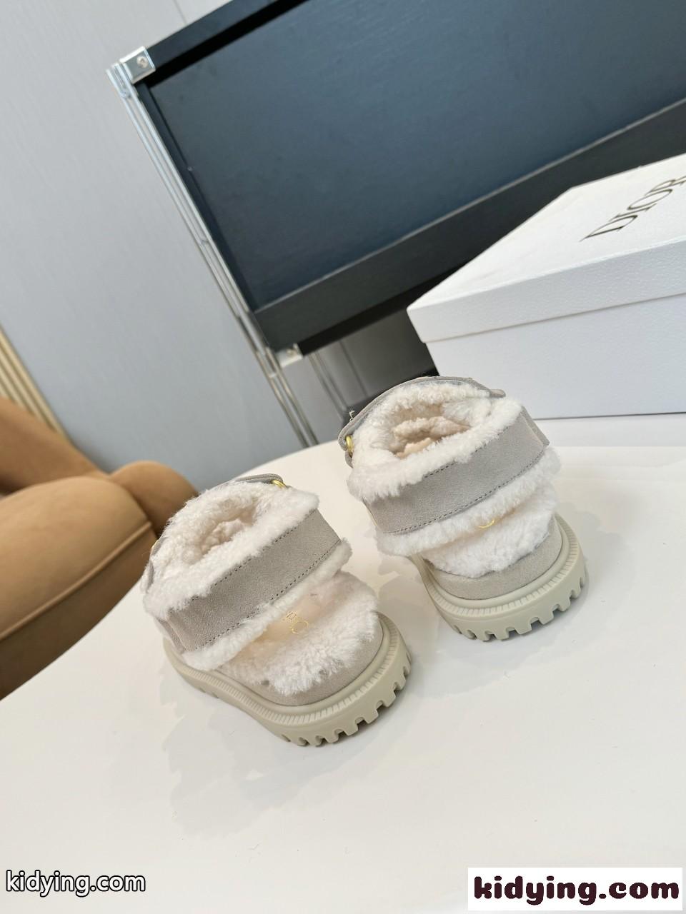 クリスチャン・ディオール サンダル コピー もこもこ 可愛い Dioract スエードサンダル-1