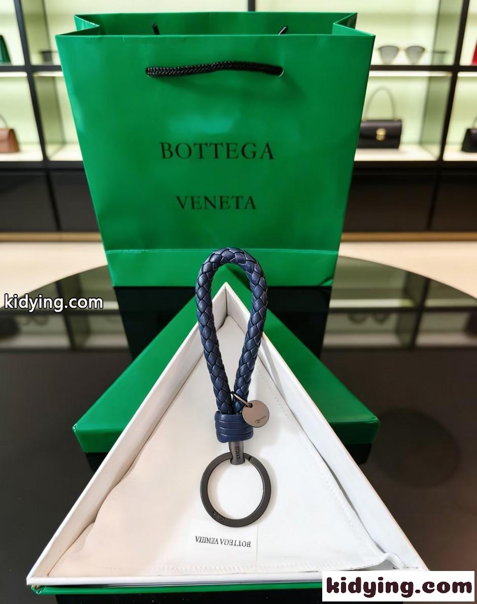 イントレチャート キーリング ボッテガ・ヴェネタ キーホルダー 偽物 ブルー-2