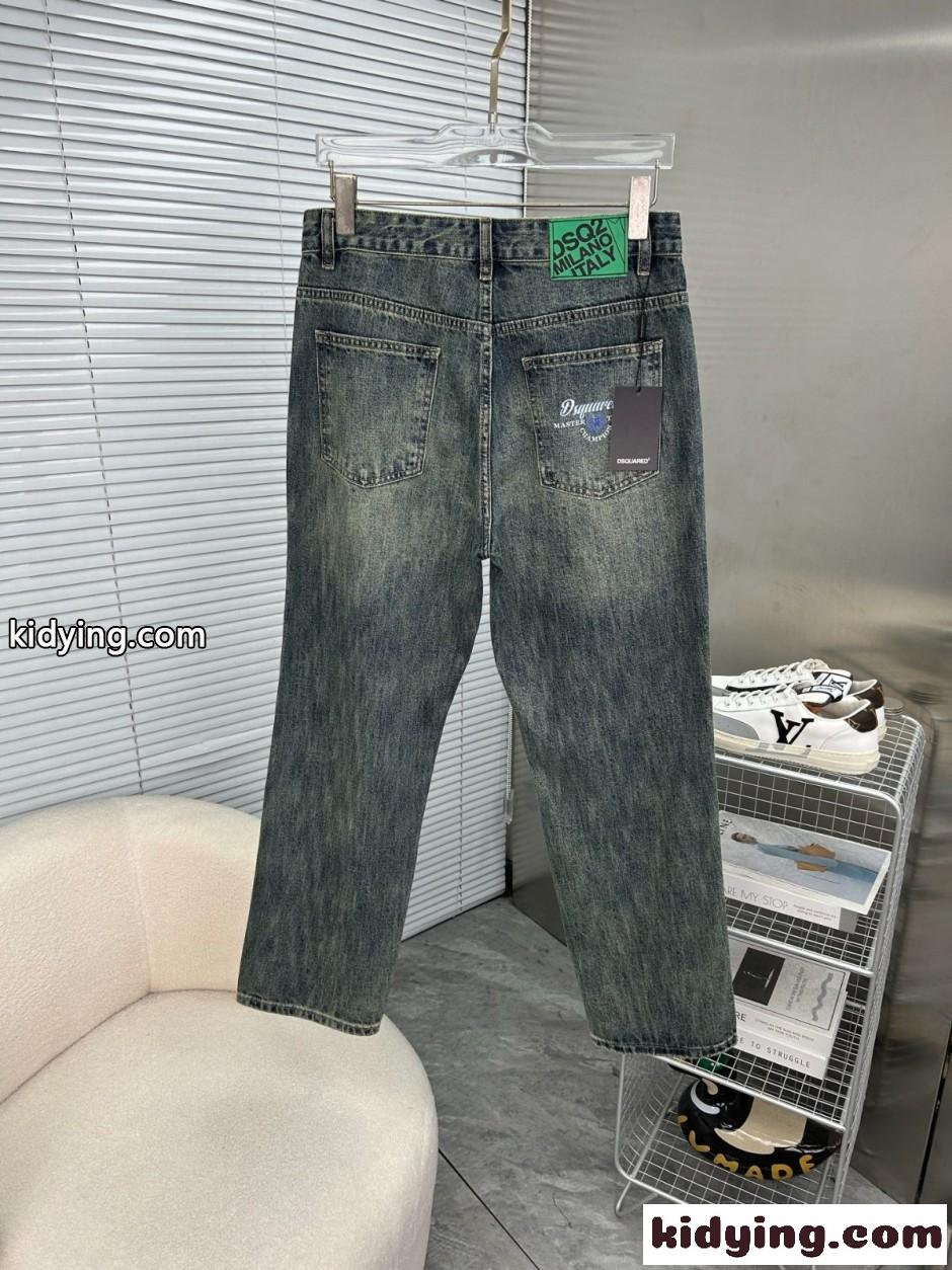ウォッシュ加工 デニムパンツ ディースクエアード ジーンズ 偽物 合わせやすい-0