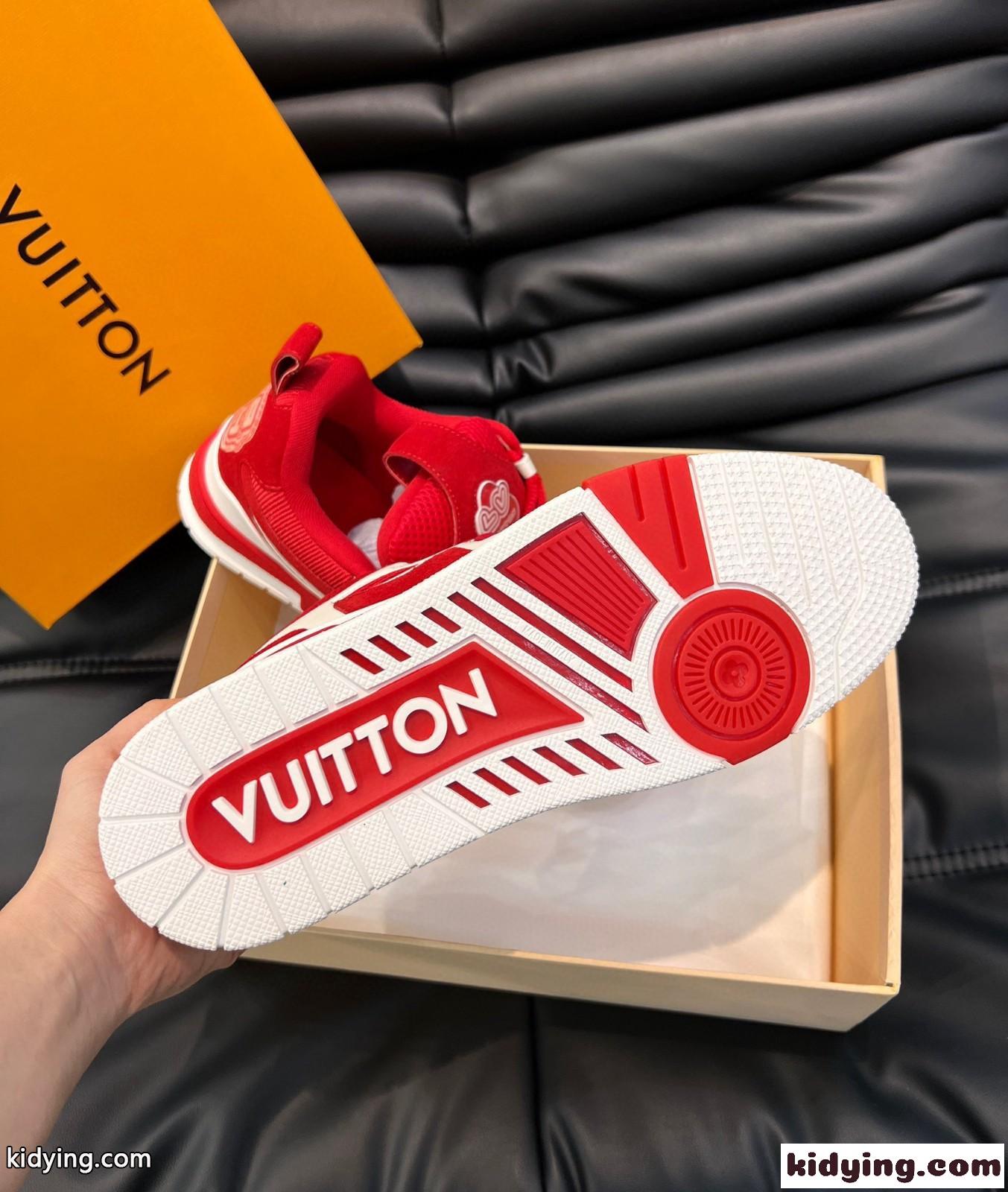 大人気 ルイヴィトン スニーカー コピー メンズ おしゃれ LV スケート・ライン スニーカー-4