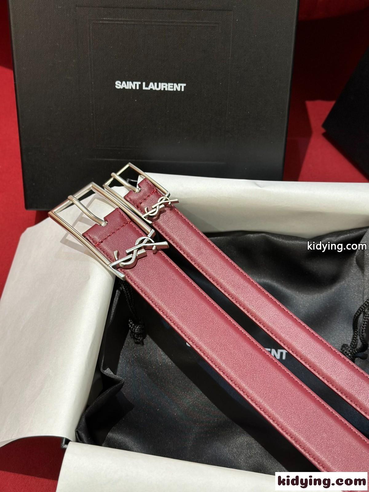 イヴ・サンローラン ベルト コピー 人気 合わせやすい YSL レザーベルト エレガント-2
