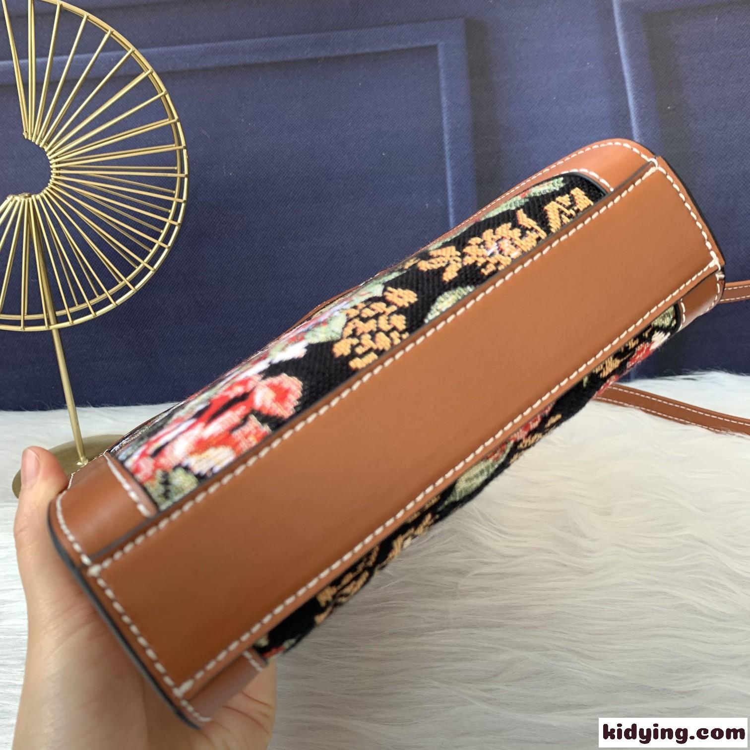 セリーヌ バッグ 人気 コピー レディース ミニトートバッグ おしゃれ 花柄 斜め掛け ショルダーバッグ カバン-3