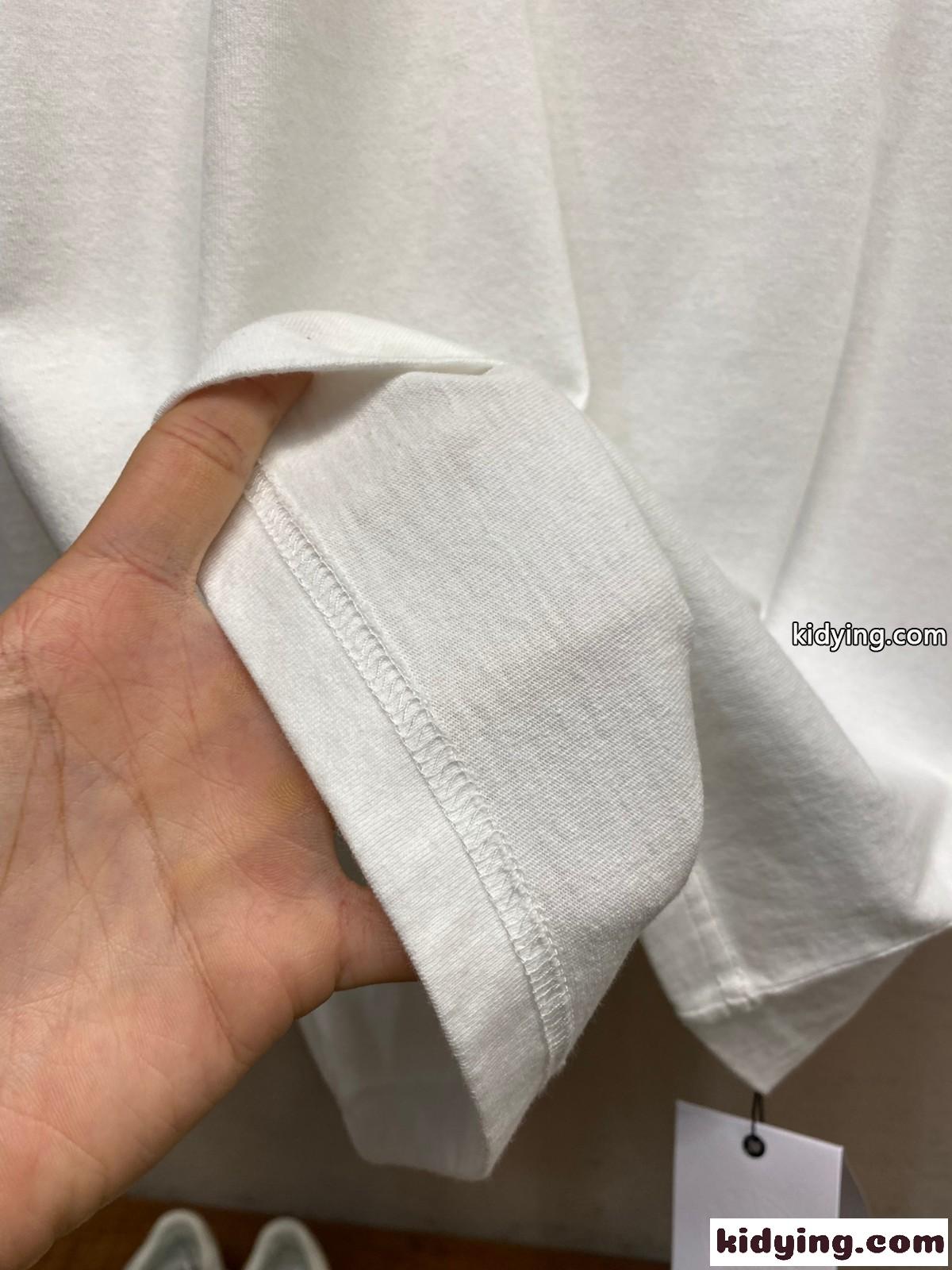 クロムハーツ Tシャツ コピー シンプル 合わせやすい クルーネック 長袖Tシャツ ホワイト-4