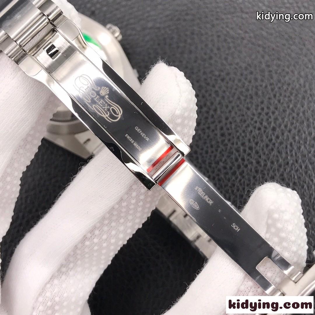 ターコイズブルー オイスター パーペチュアル 41mm メンズ 時計 ロレックス 腕時計 コピー-3