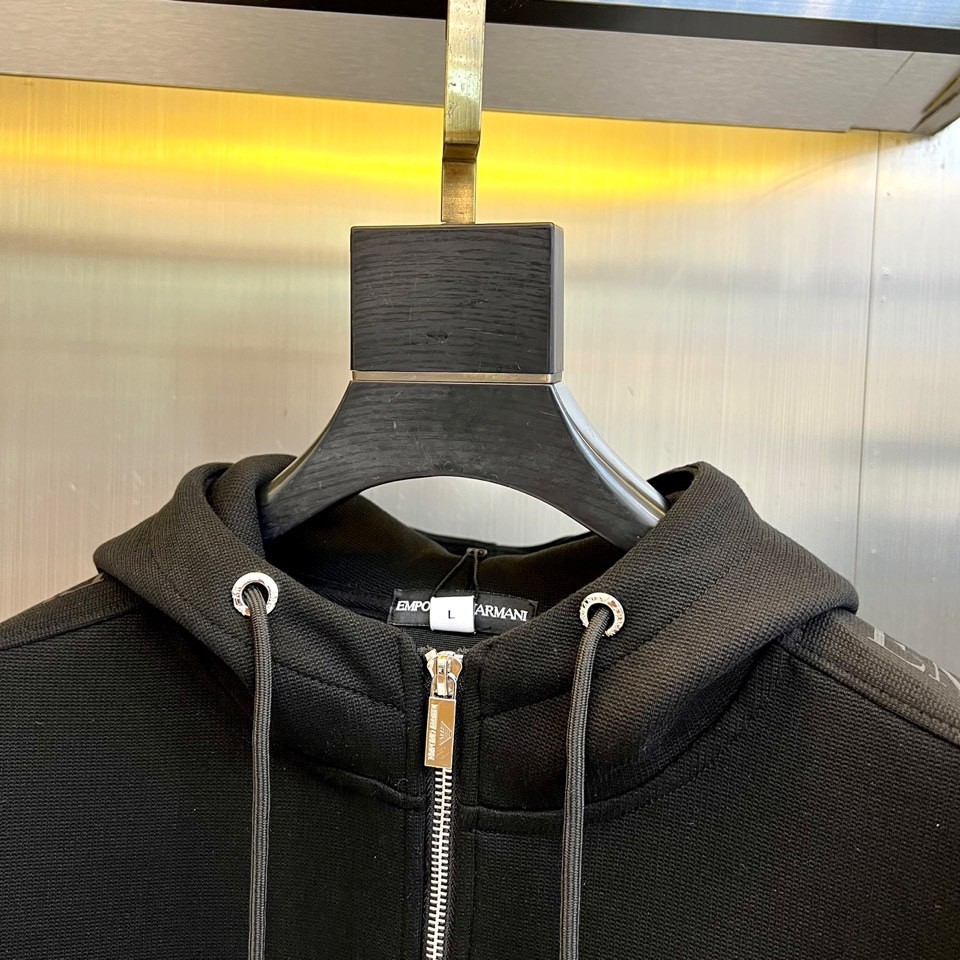 ジップパーカー×スウェットパンツ 上下セット アルマーニ セットアップ コピー-0