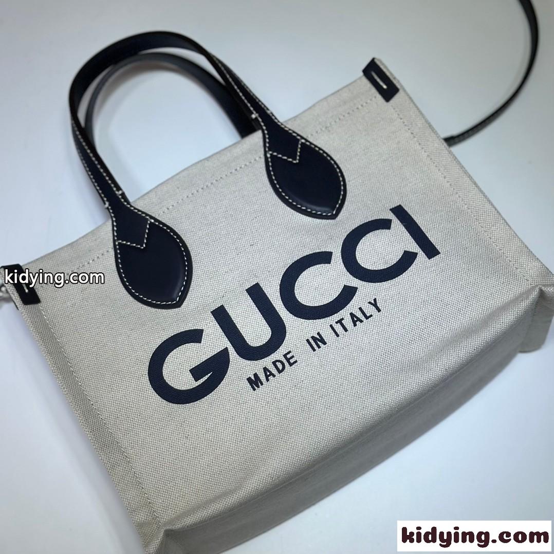 グッチ バッグ スーパーコピー GUCCI プリント ミニ トートバッグ 772144-1