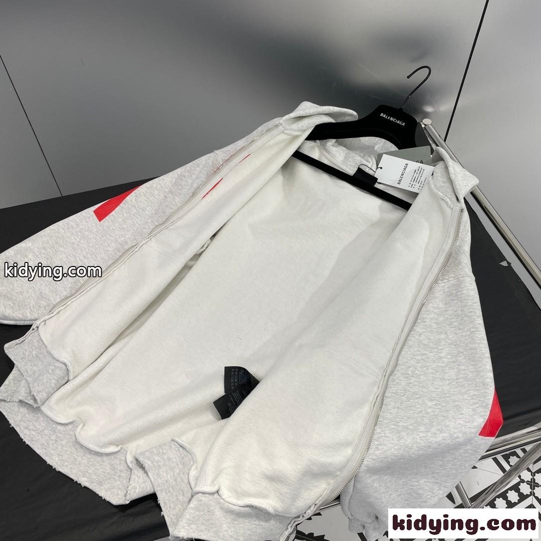 BALENCIAGA x Archive バレンシアガ パーカー コピー ジップアップ フーディー-3