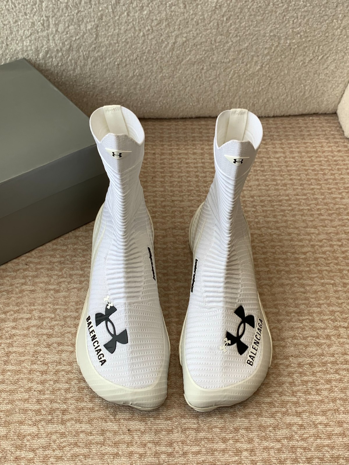 Balenciaga X Under Armour Hyper スニーカー スーパーコピー ホワイト-2