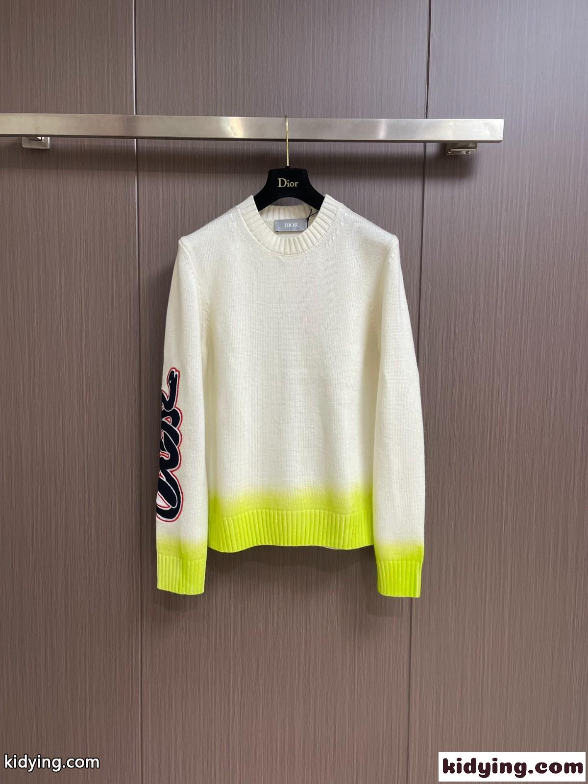 DIOR AND KAWS セーター クリスチャン・ディオール セーター コピー ウール-2
