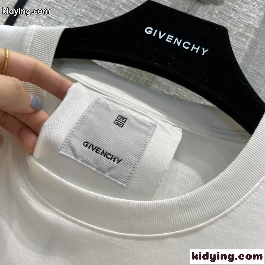 Givenchy x Disney 可愛い プリント ジバンシィ Tシャツ コピー 半袖 カジュアル コットン トップス-1