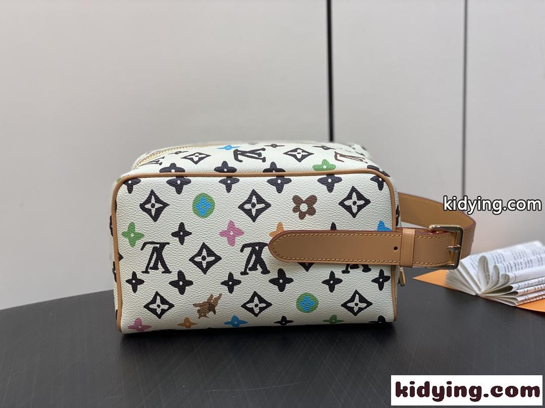 M47069 ロッカー ドップ・キット ルイヴィトン バッグ スーパーコピー クラッチバッグ ホワイト-2
