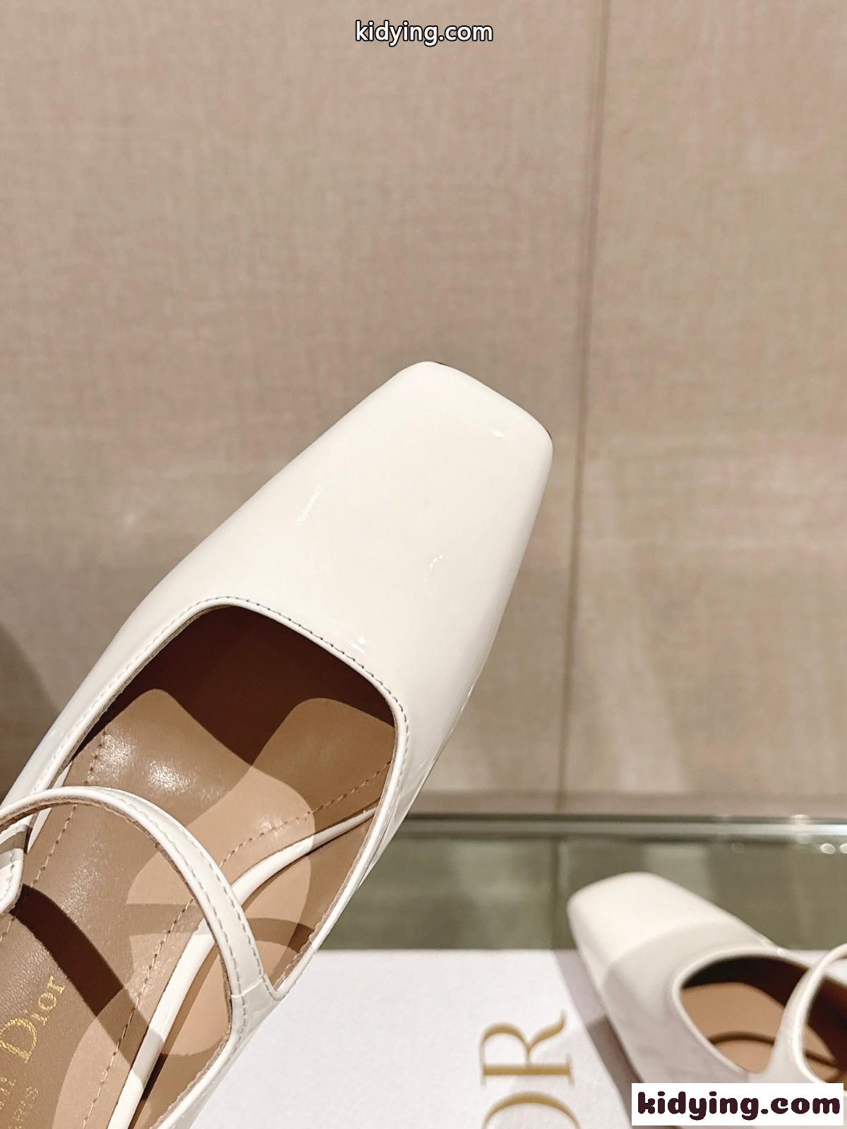 JOLIE DIOR パンプス 7.5cm クリスチャン・ディオール シューズ コピー ホワイト-3