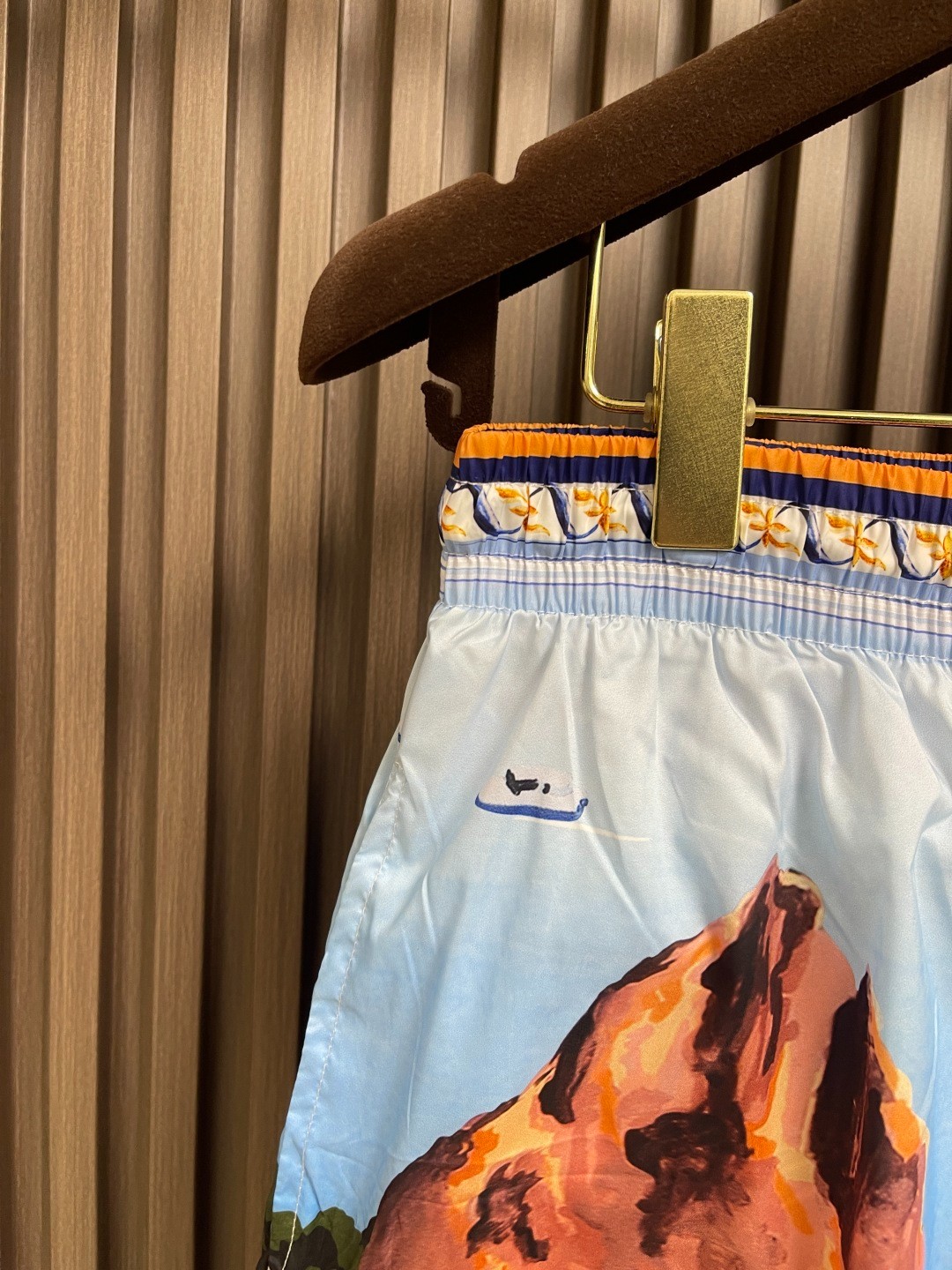 ドルチェ&ガッバーナ パンツ 偽物 お洒落 プリント メンズ ショートパンツ-4