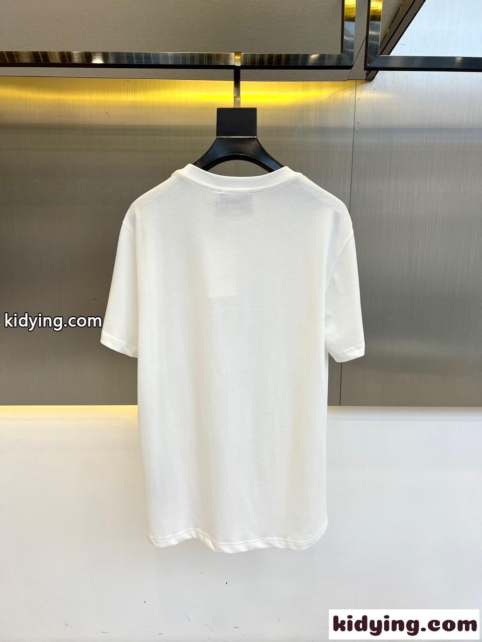 カジュアル ロゴ 半袖Tシャツ グッチ Tシャツ コピー コットン ホワイト-3