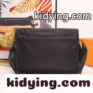 プラダバッグメンズ 新型プラダPRADA コーナー同期メンズショルダーバッグオリジナル品質ビジネススタイル 手触り絶対牛 コピー-4