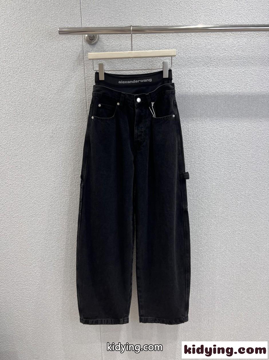 カジュアル 合わせやすい アレキサンダーワング ジーンズ 偽物 デニムパンツ-0