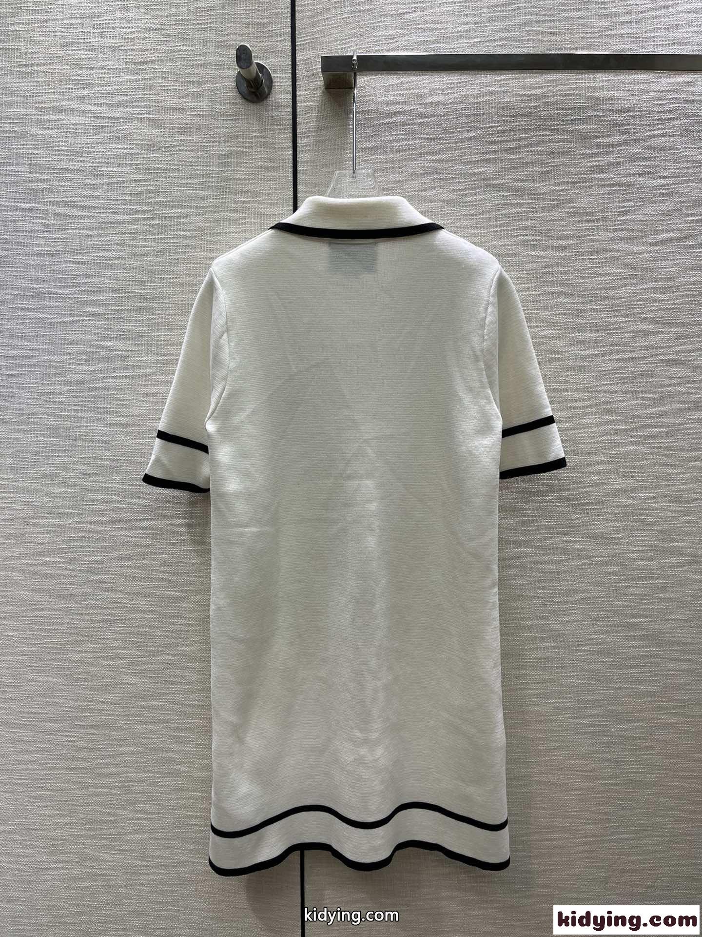 可愛い エンブロイダリー付き 半袖 ポロドレス グッチ ワンピース コピー レディース-4