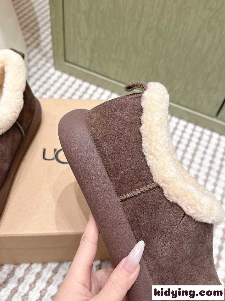 UGG アグ ムートン スリッポン スーパーコピー ふわふわ 人気 合わせやすい-0