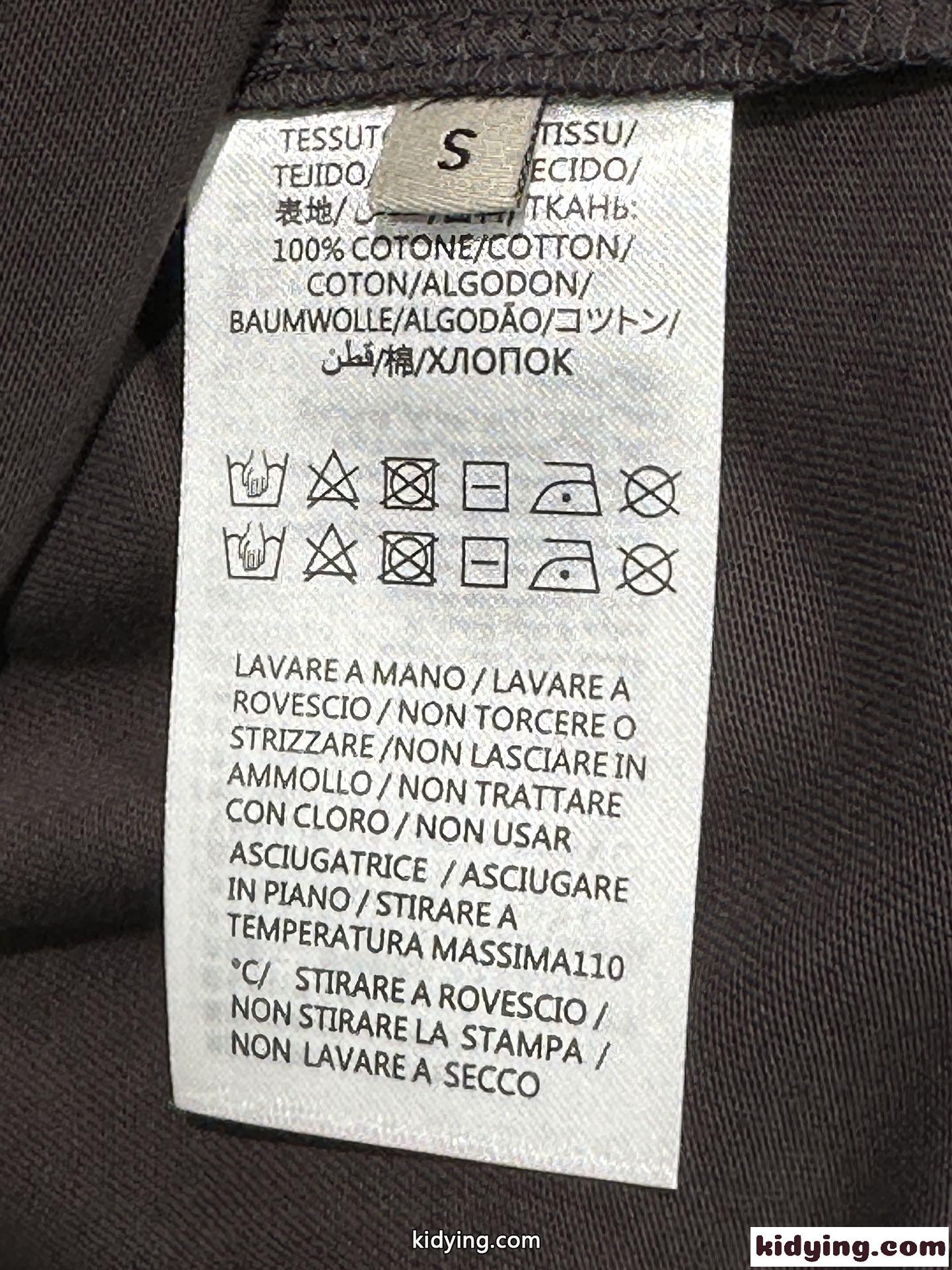 ユニセックス プリント 半袖Tシャツ クロムハーツ Tシャツ コピー コットン ダークブラウン-4