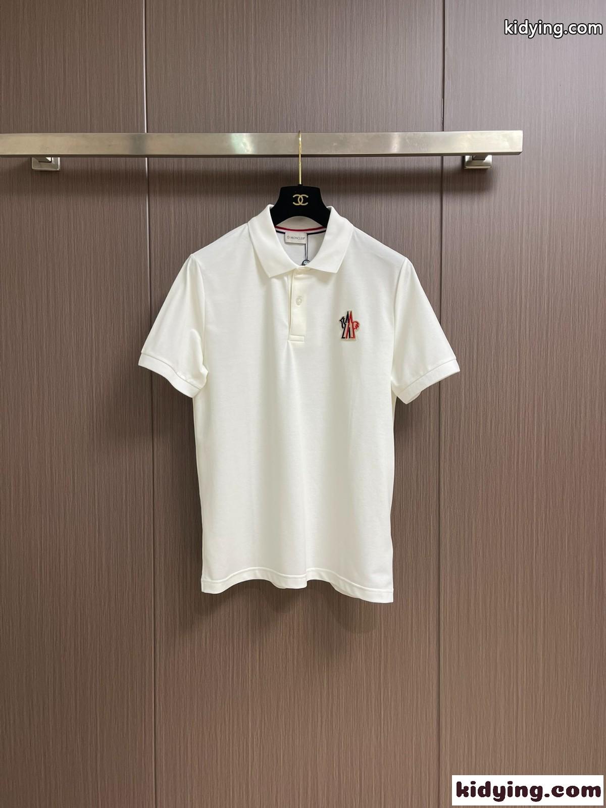 4色展開 カジュアル 定番 モンクレール Tシャツ スーパーコピー 半袖ポロシャツ-1