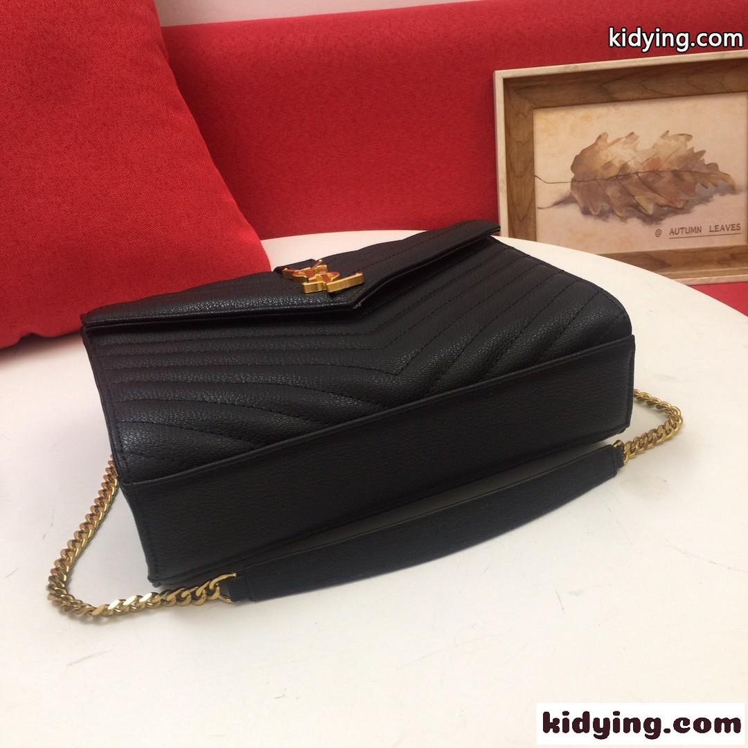 イヴ・サンローラン バッグ コピー YSL モノグラム エンベロープ ミディアムバッグ-3
