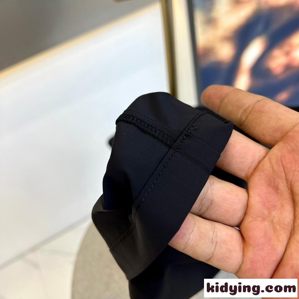 シンプル 上品 エルメネジルド・ゼニア パンツ コピー メンズ ズボン ブラック-3