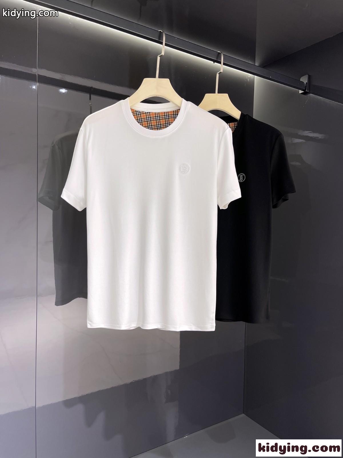優しい肌触り クルーネック コットン バーバリー 半袖Tシャツ コピー メンズ カジュアル シンプル トップス-0