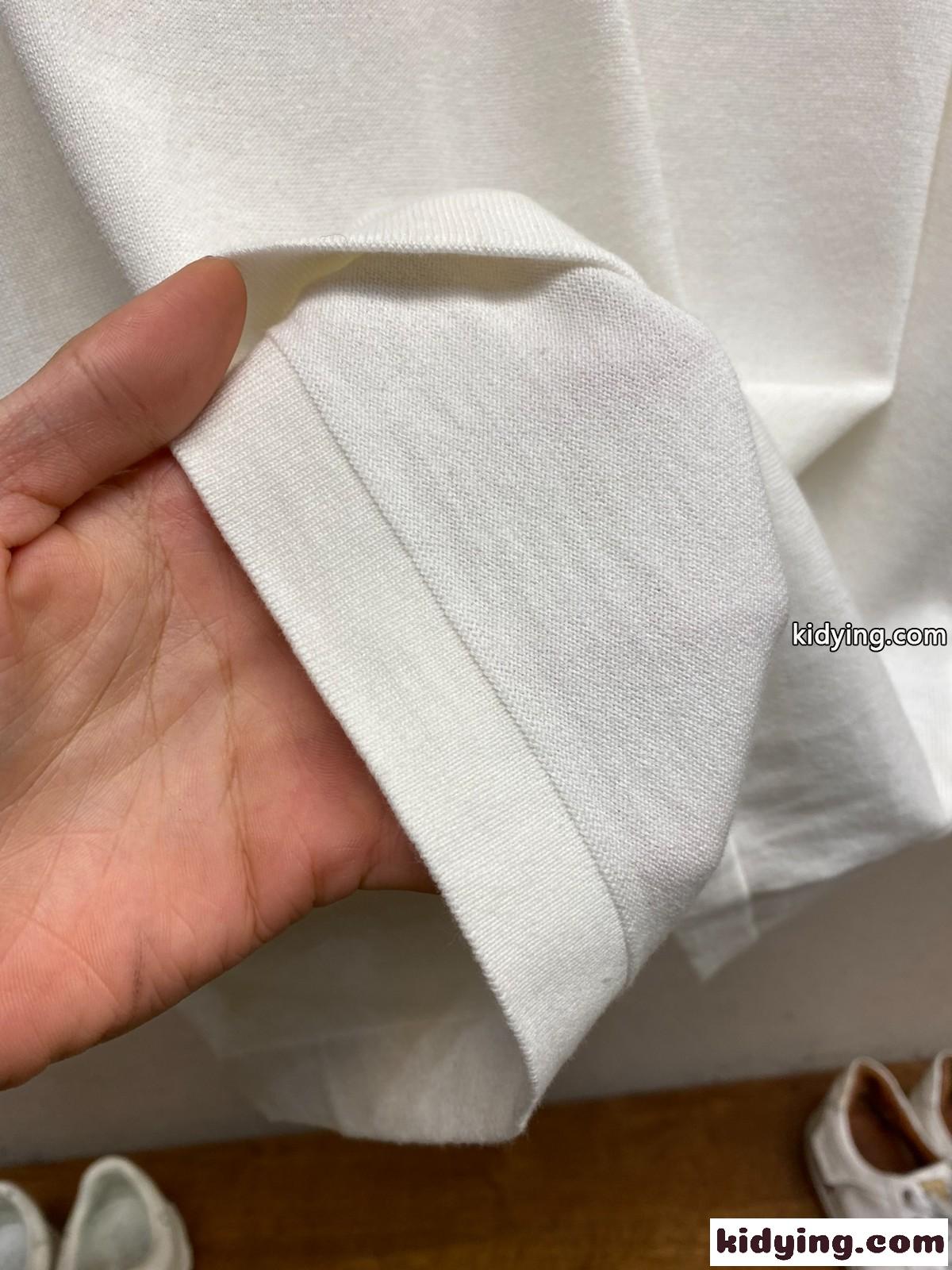 エンベリッシュドショートスリーブコットンクルーネック ルイ・ヴィトン Tシャツ コピー-3