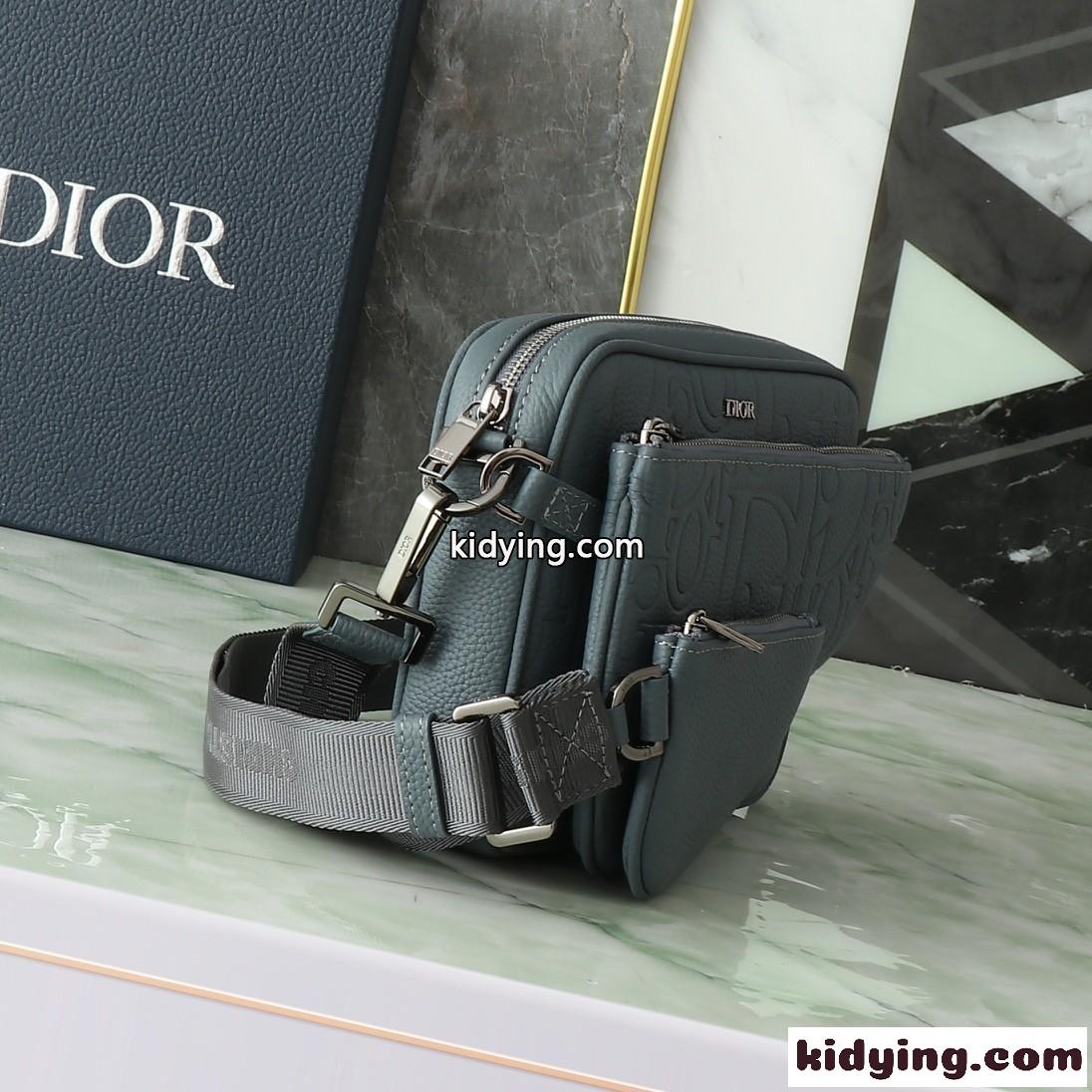 Saddle 3-in-1 バッグ クリスチャン・ディオール バッグ コピー メンズバッグ グレー-2