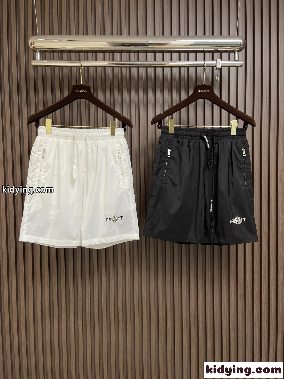 シンプル ロゴ ショートパンツ モンクレール パンツ コピー メンズ-0