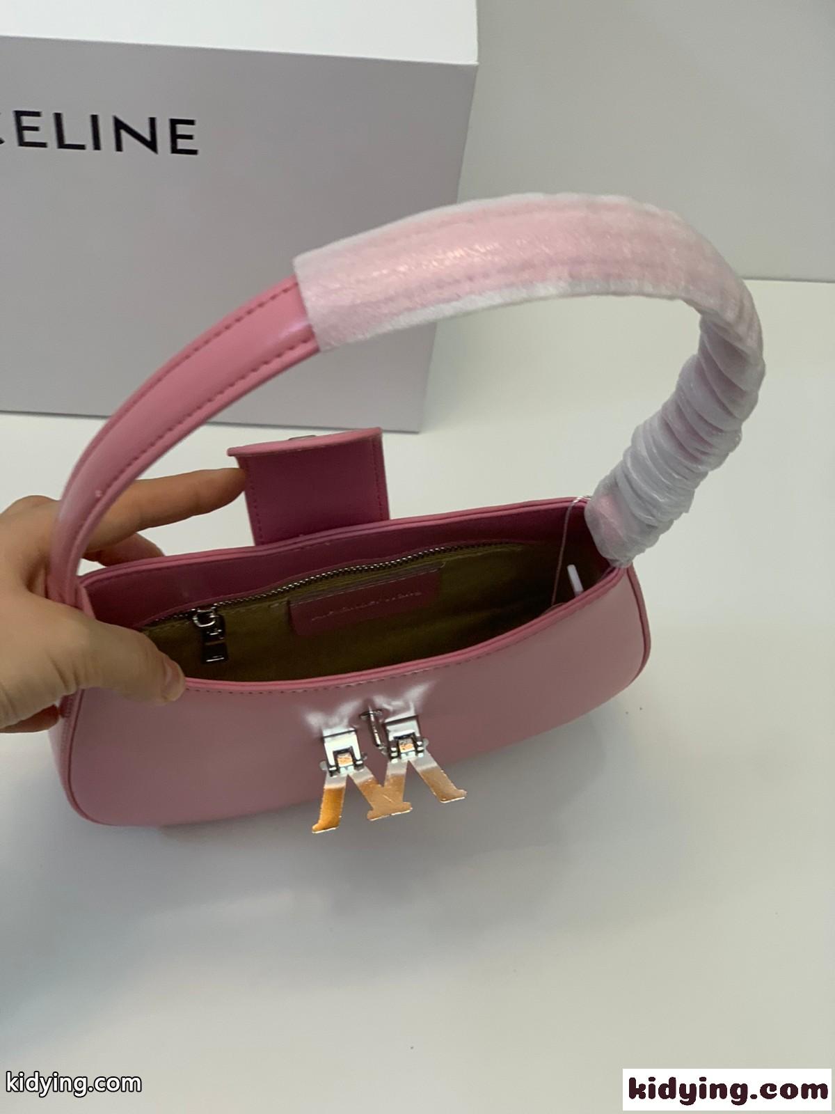 レディース レザー ショルダーバッグ アレキサンダーワング バッグ コピー エレガント きれいめ ホーボー カバン ピンク-3