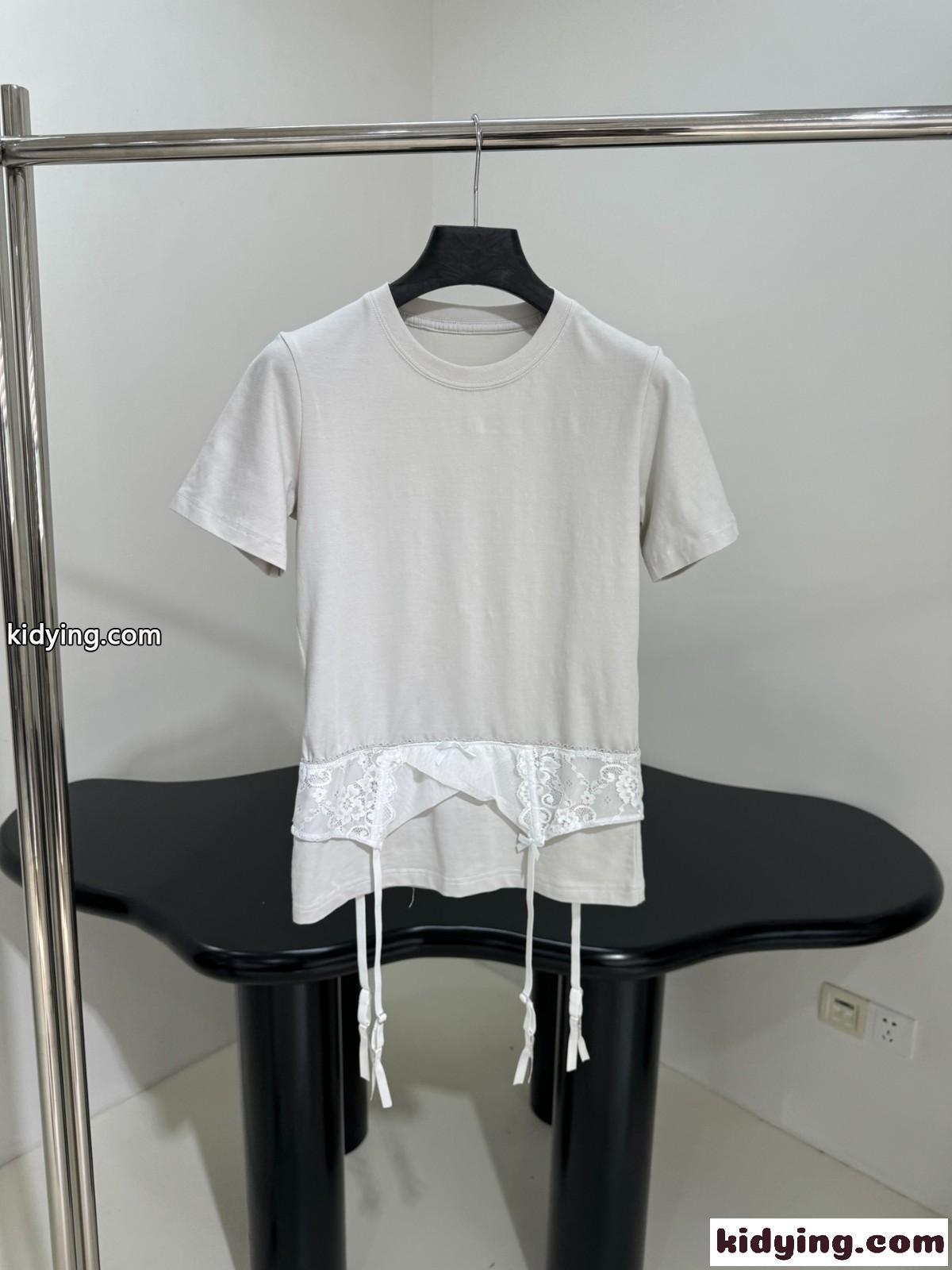 人気 オシャレ レディース LINGERIE Tシャツ バレンシアガ Tシャツ コピー ホワイト-0