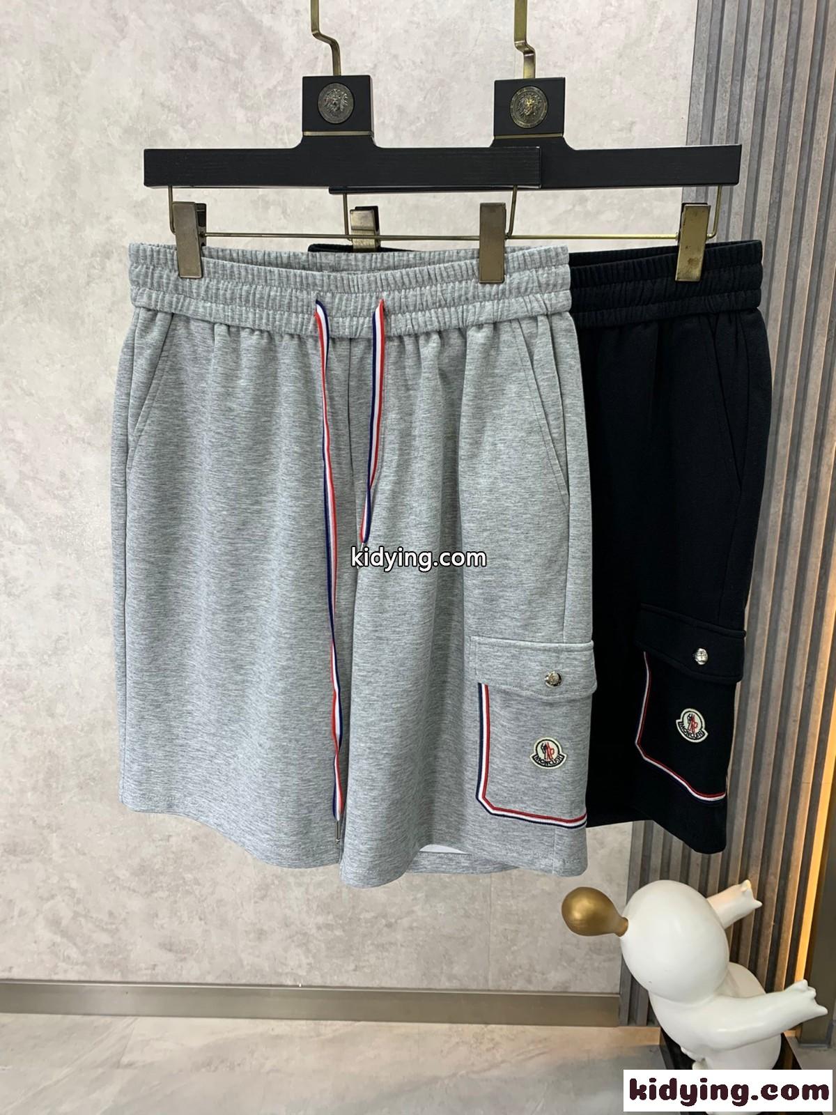 モンクレール パンツ コピー おしゃれ カジュアル ロゴ メンズ ショートパンツ-2