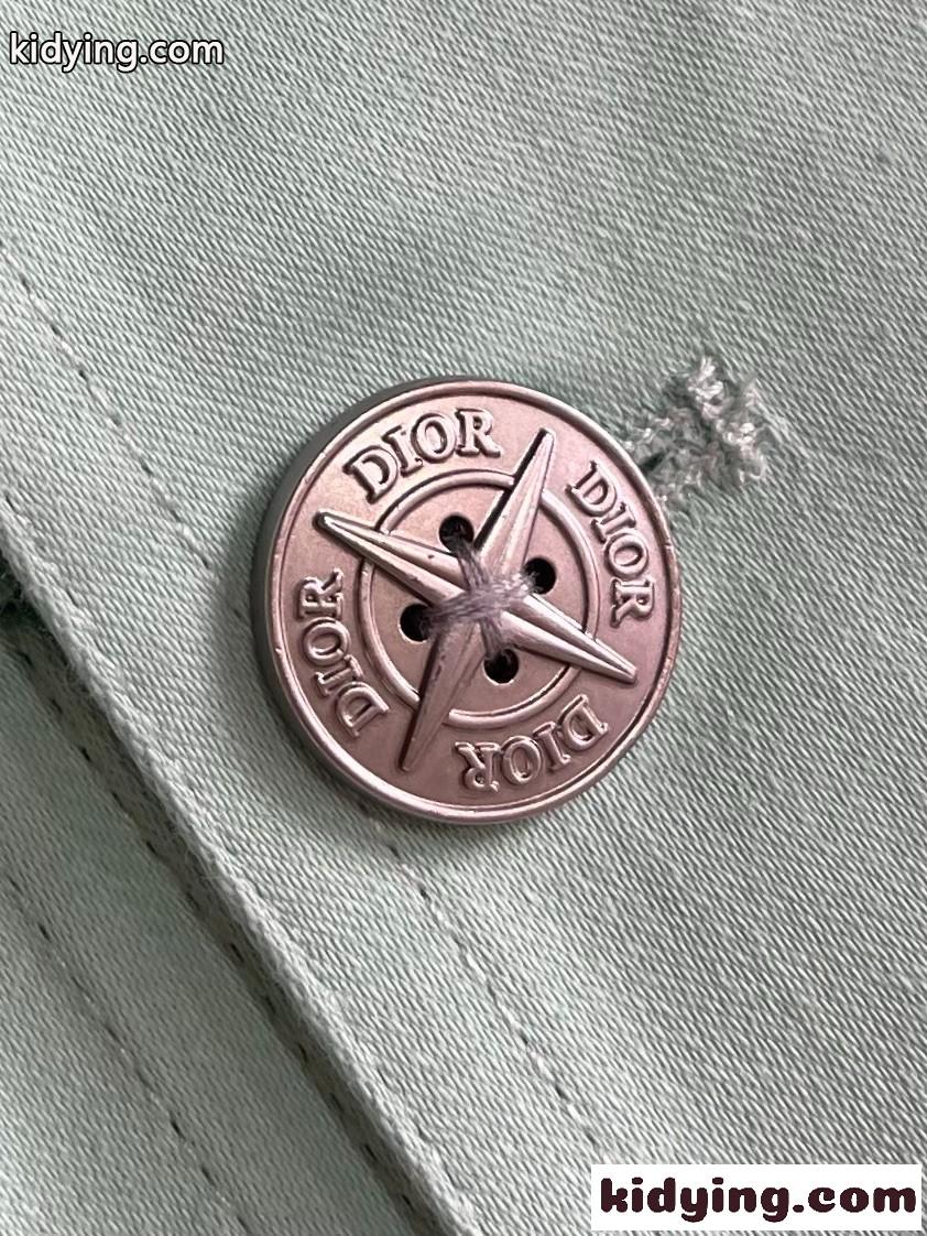 DIOR AND STONE ISLAND ノースリーブ ベスト クリスチャン・ディオール ジャケット コピー ライトグリーン-4