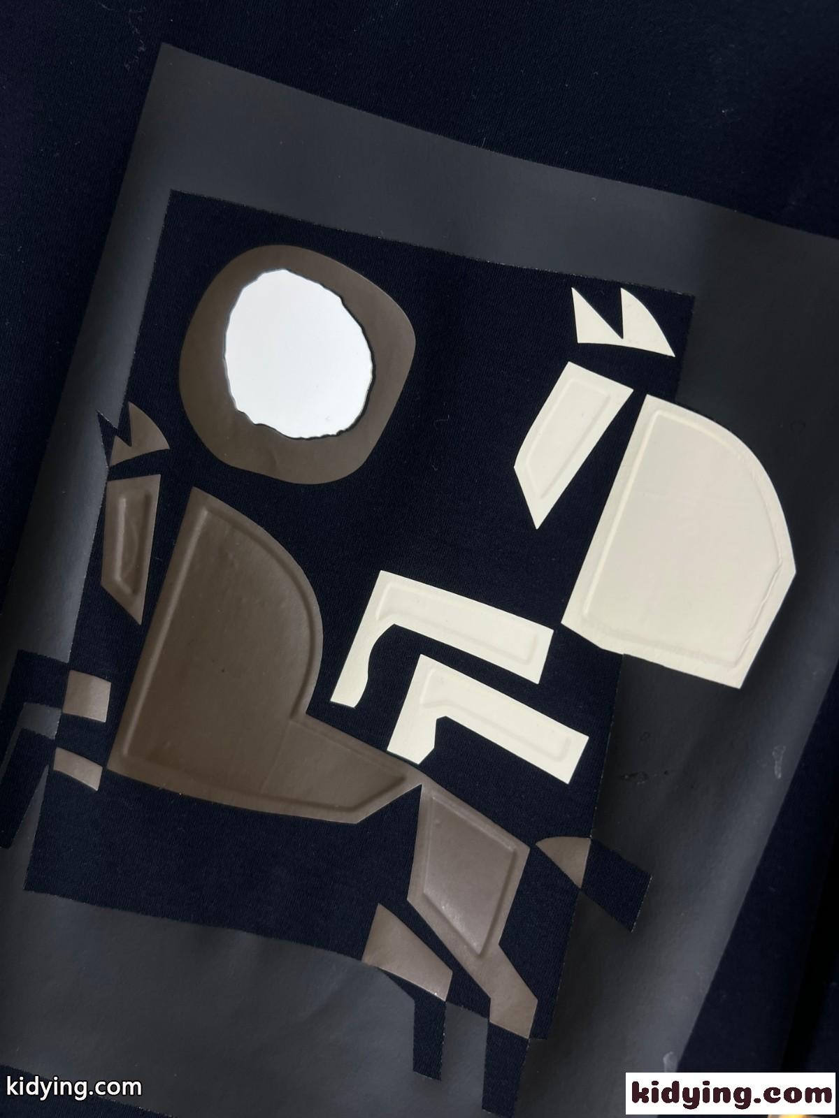 シンプル おしゃれ コットン 半袖Tシャツ エルメス Tシャツ コピー ブラック-3