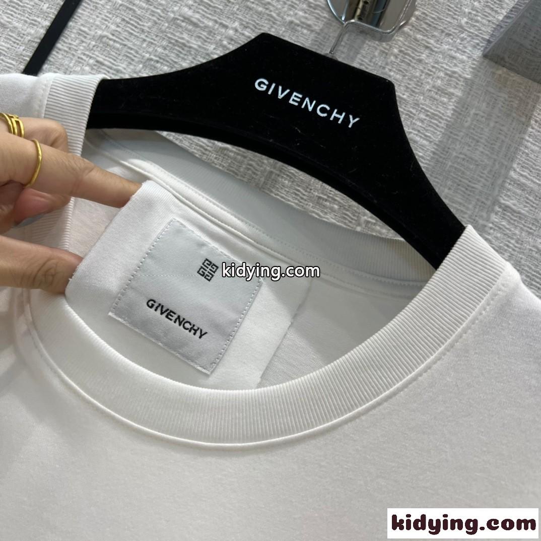 Givenchy x Disney カジュアル コットン トップス ジバンシィ Tシャツ コピー 半袖 可愛い プリント-0
