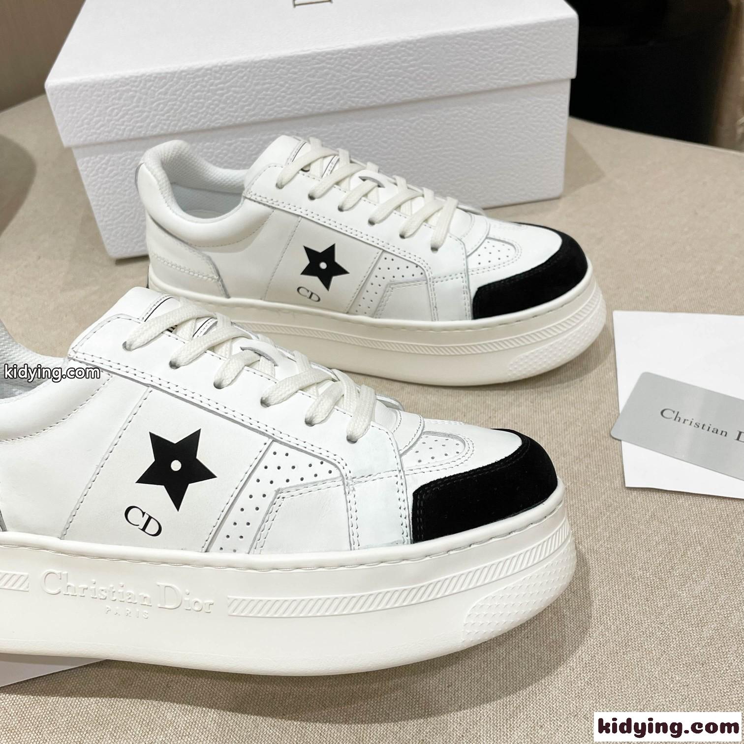 クリスチャン・ディオール スニーカー コピー 人気 Dior Star プラットフォームスニーカー-2