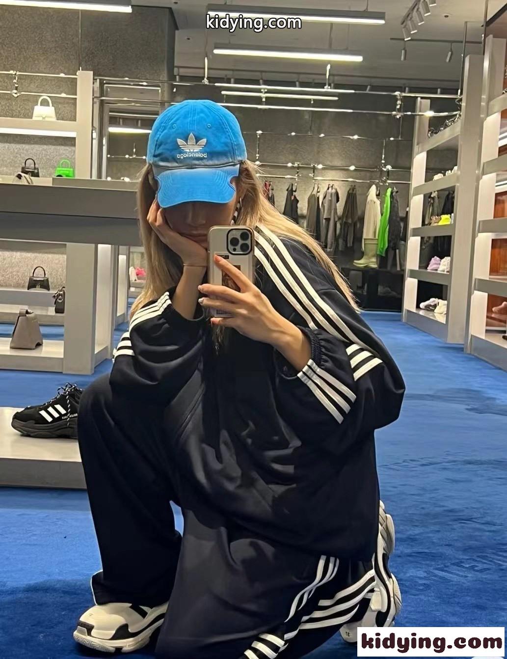 BALENCIAGA×ADIDAS ロゴ ベースボール ハット キャップ バレンシアガ 帽子 コピー-5