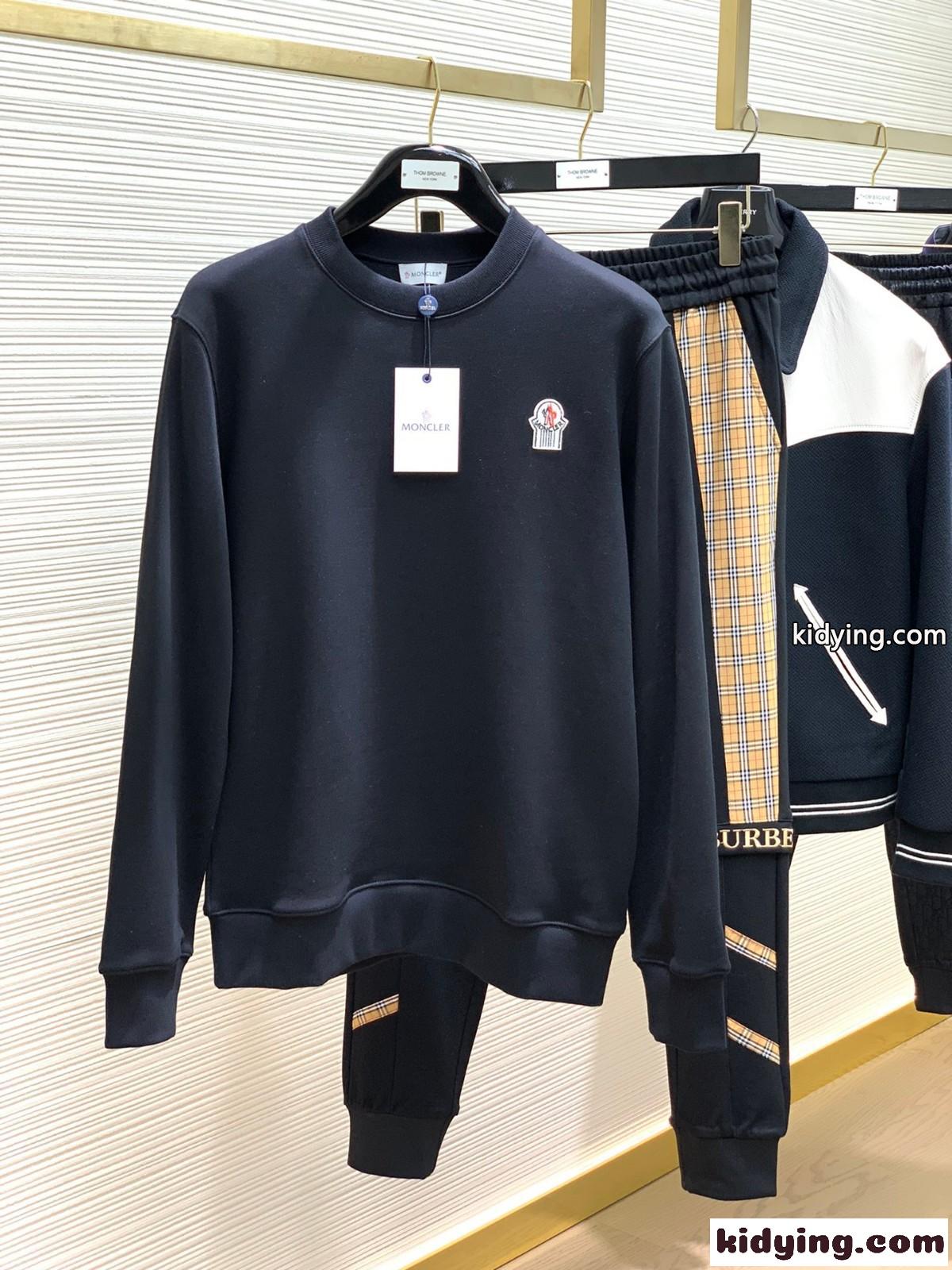 モンクレール Tシャツ コピー シンプル おしゃれ クルーネック スウェットシャツ-2