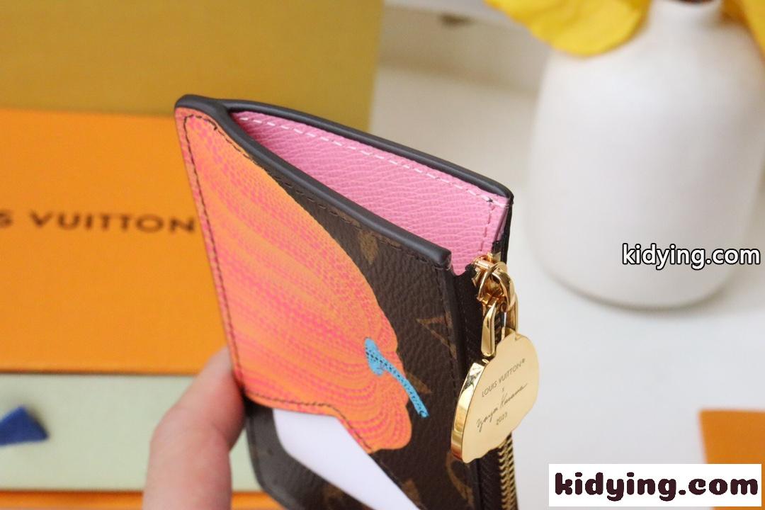 LV × YK ポルト カルト・ロミー ルイ・ヴィトン 財布 コピー カードケース 名刺入れ-3