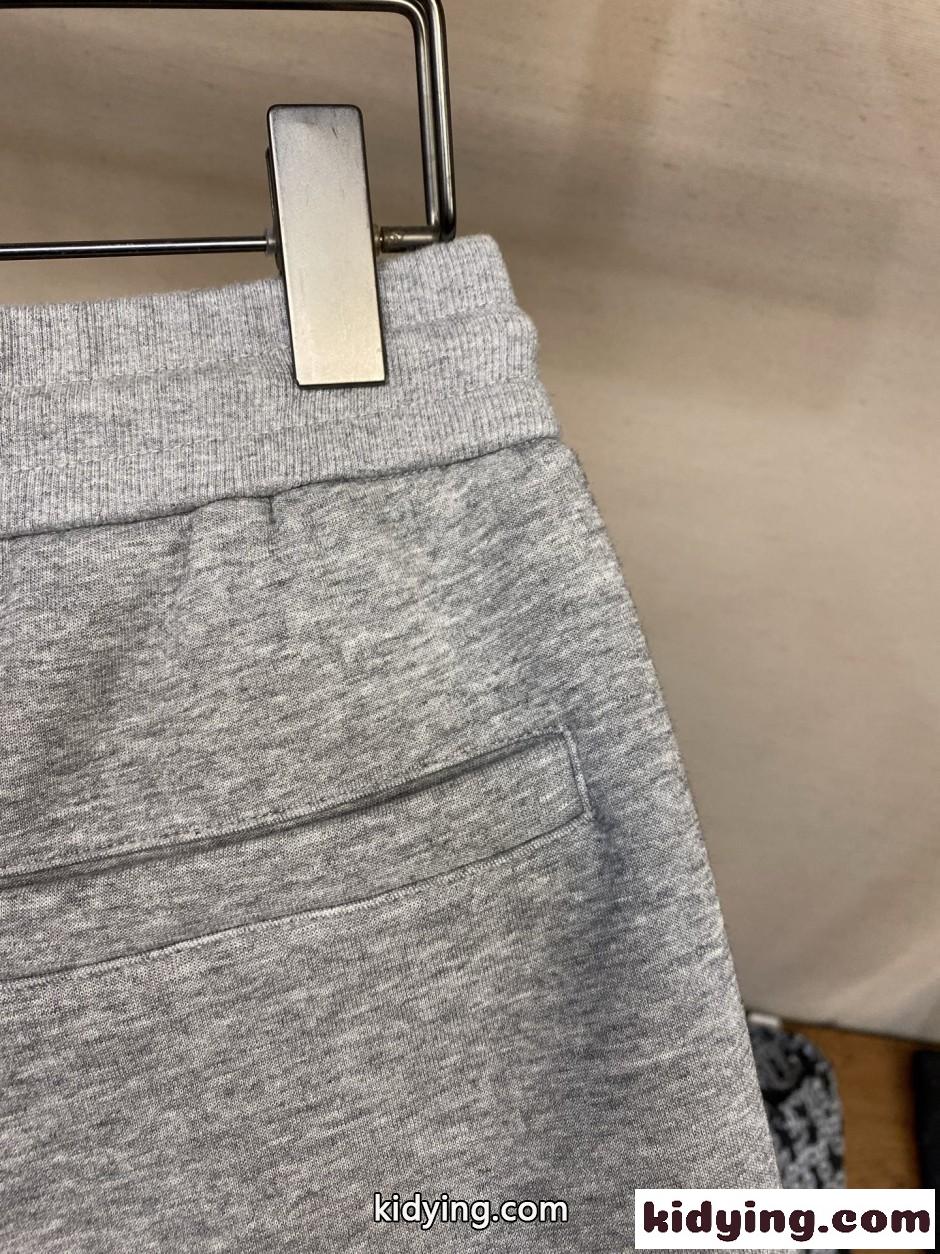 合わせやすい アナグラム スウェットパンツ ロエベ パンツ 偽物 グレー-3